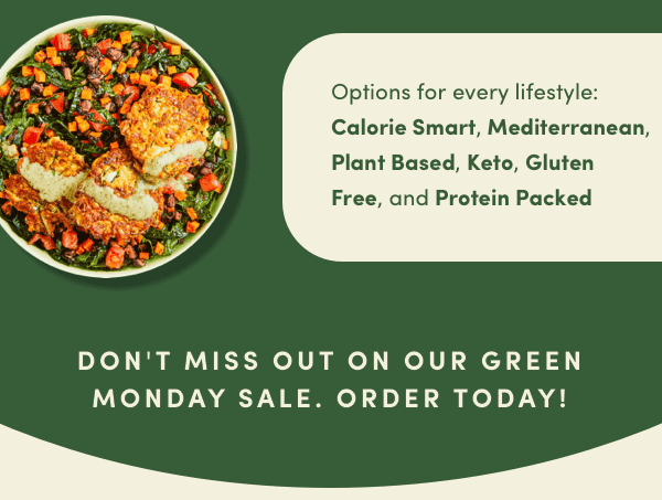 Don't miss out on our Green Monday Sale.