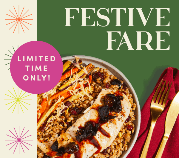 Fall goodness for your lifestyle goals.Activate 60% off + first box ships free + 20% off for 2 months.