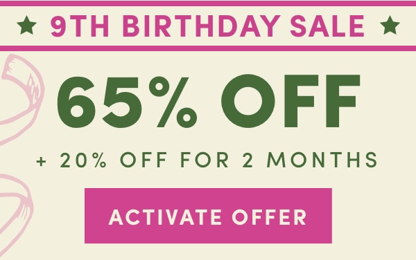 Green Chef's 9th Birthday Sale is here. Get 65% off + 20% off for 2 months.