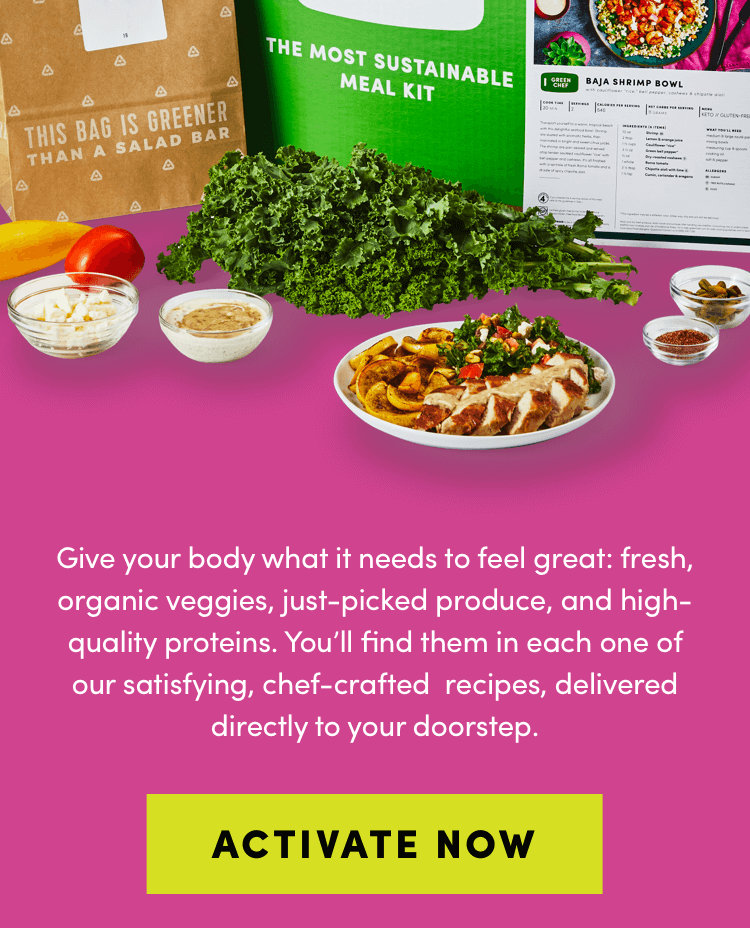 Give your body what it needs to feel great | Activate Offer