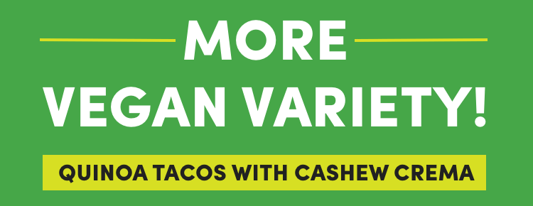 More Vegan Variety! 