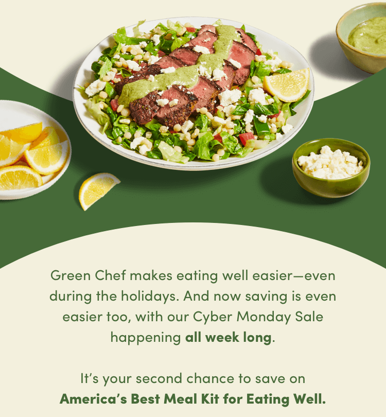 It's your second chance to save on America's Best Meal Kit for Eating Well