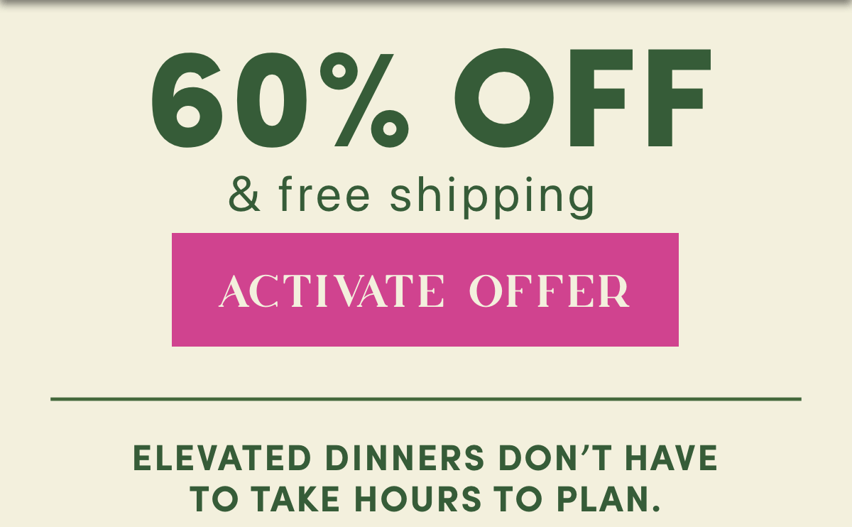 60% OFF + Free Shipping | Activate Offer
