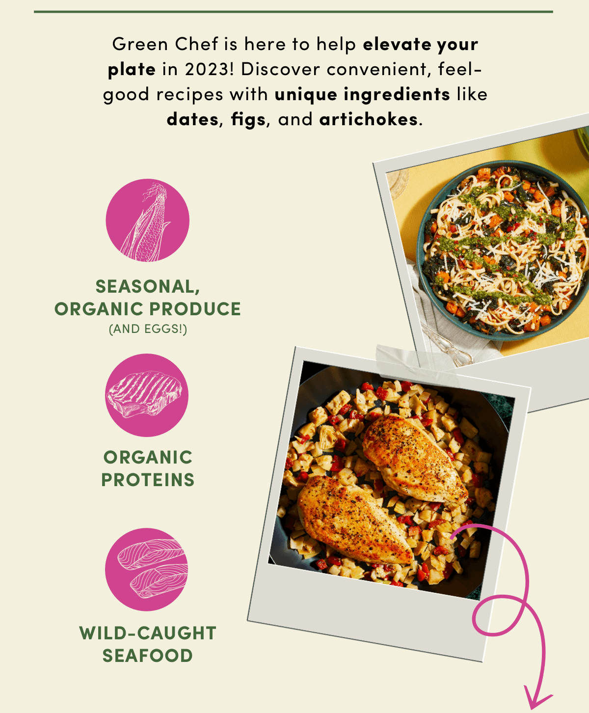 Green Chef is here to help elevate your plate in 2023!