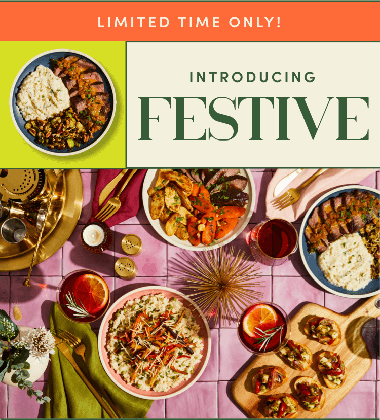 Limited Time Only! Introducing Festive Fare