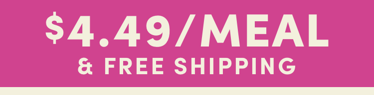 The Green Chef Sale $4.49/Meal & Free Shipping | Activate Offer