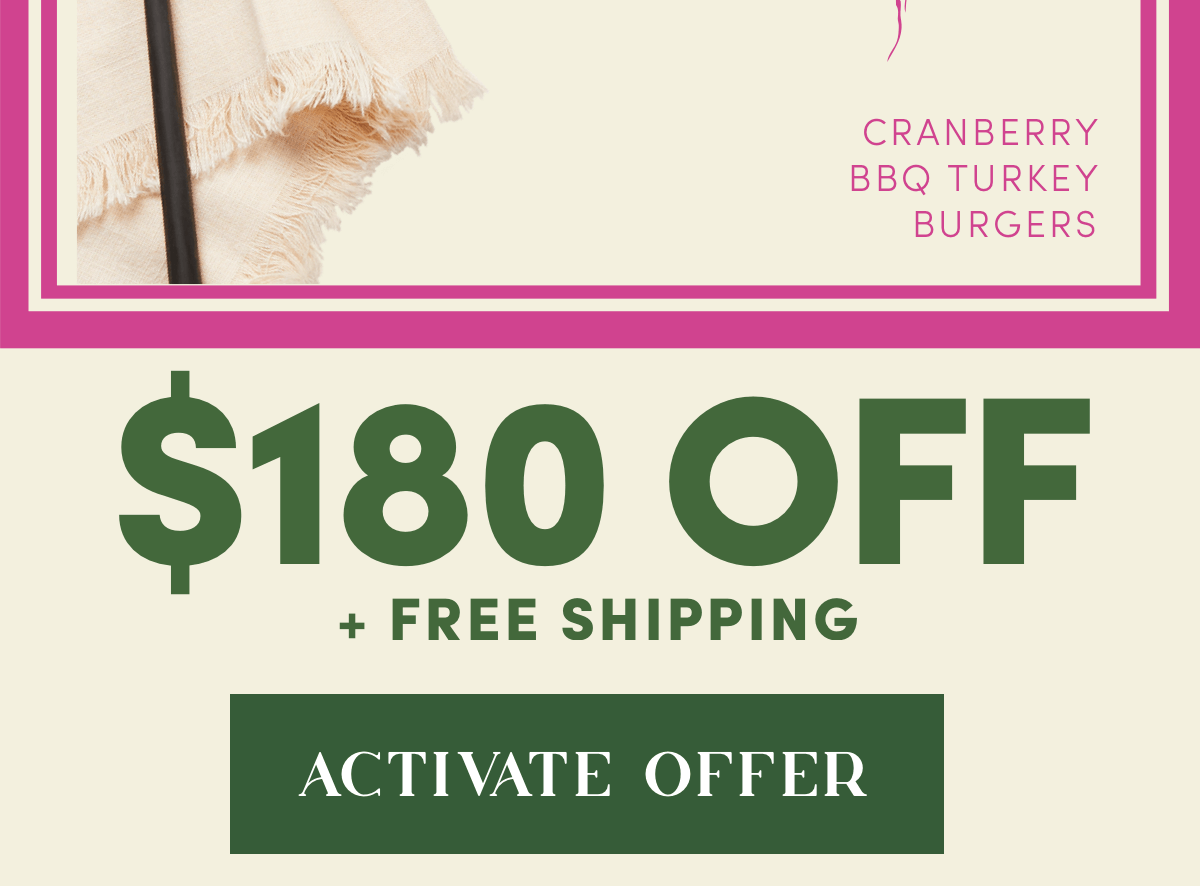 $180 off + free shipping - Brand New Recipes